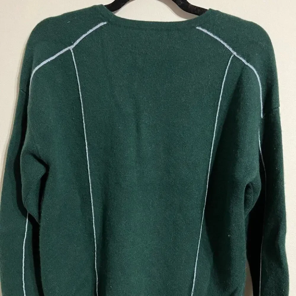 Lewit double knitted cashmere blend sweater Size Medium